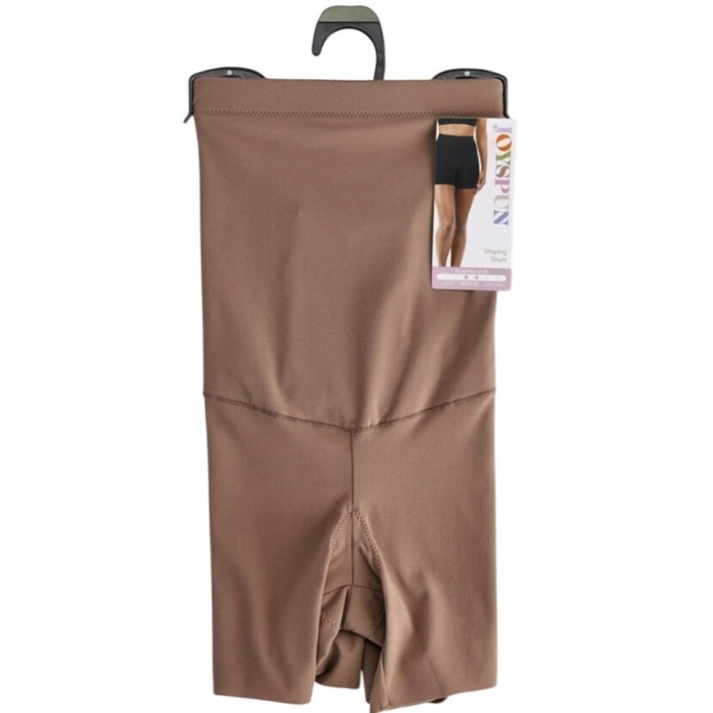 Joyspun Mid-Rise Shaping Boyshort XXL Moroccan Brown Seamless Medium Support NWT - Picture 5 of 9